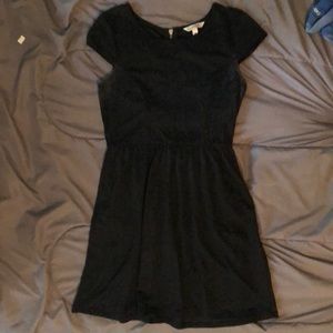 Speechless black skater dress